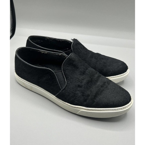 Cole Haan Black Cowhide Slip On Flats Sz 6.5 B - Picture 1 of 10